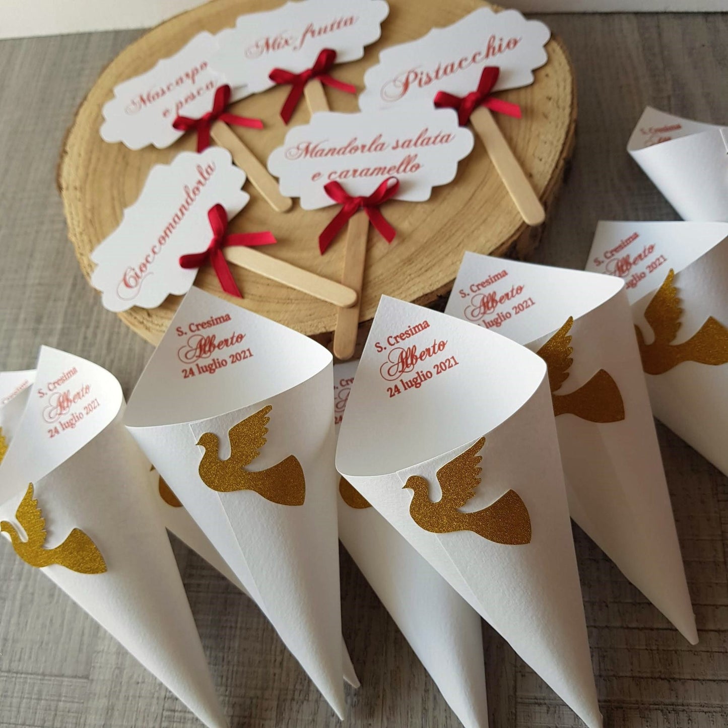 Coordinato confettata S.Cresima